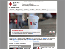 Tablet Screenshot of drk-schoeneberg.de